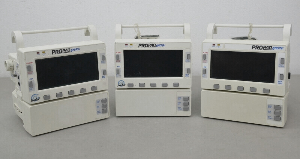 image of Propaq portable ICP, BP and ECG monitor