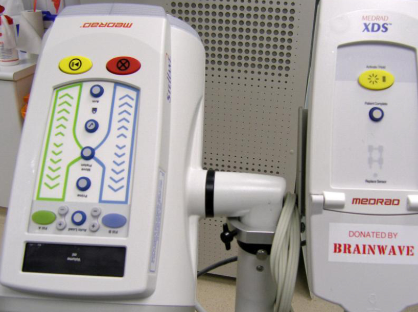 image of Medrad XDS Contrast injection device used during angiography donated by Brainwave