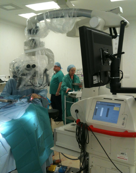 image of Ziehm Imaging operating microscope donated by Brainwave